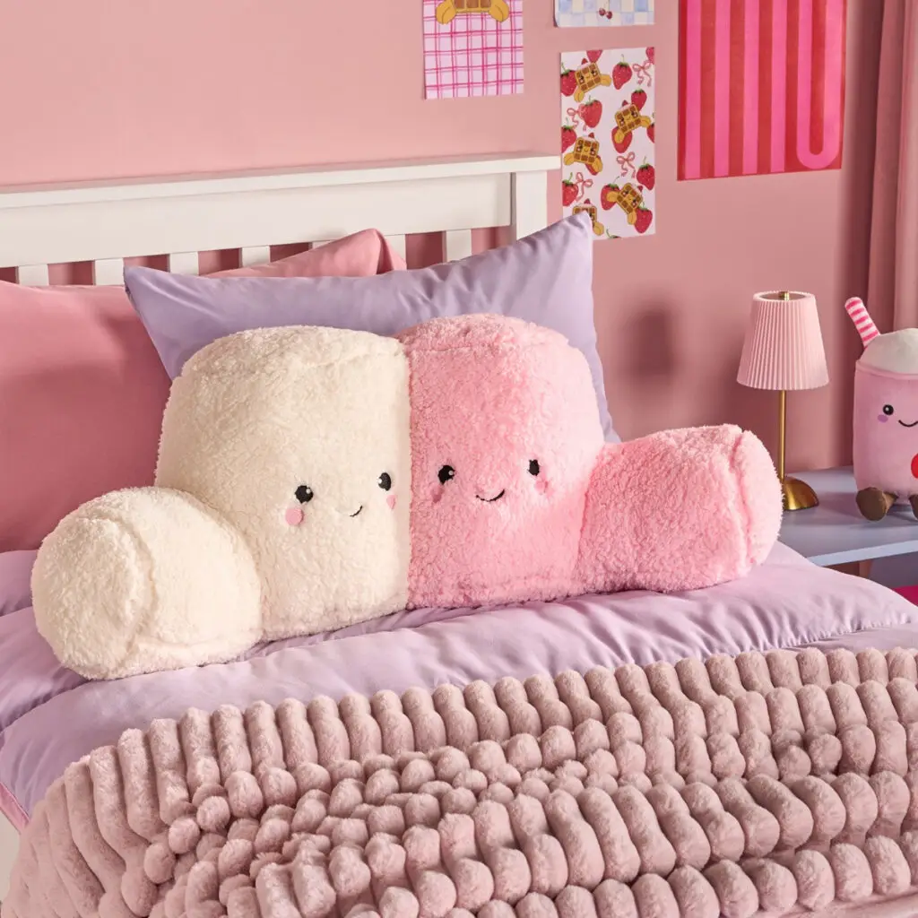fluffy large marshmallow cushion